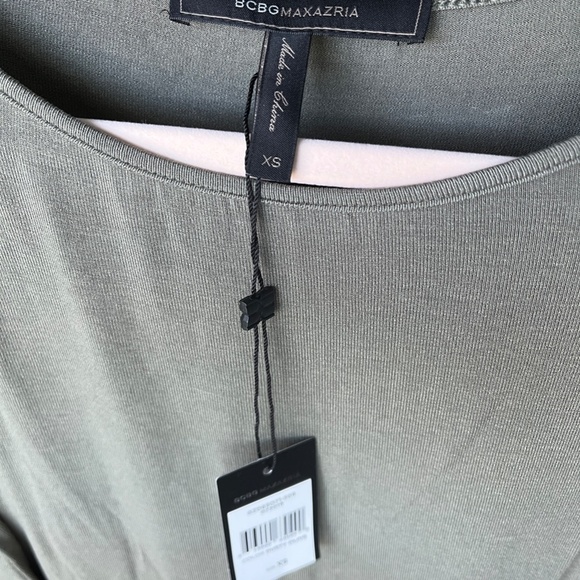 NWT BCBGMaxAzria tie dress long sleeve - Picture 4 of 8